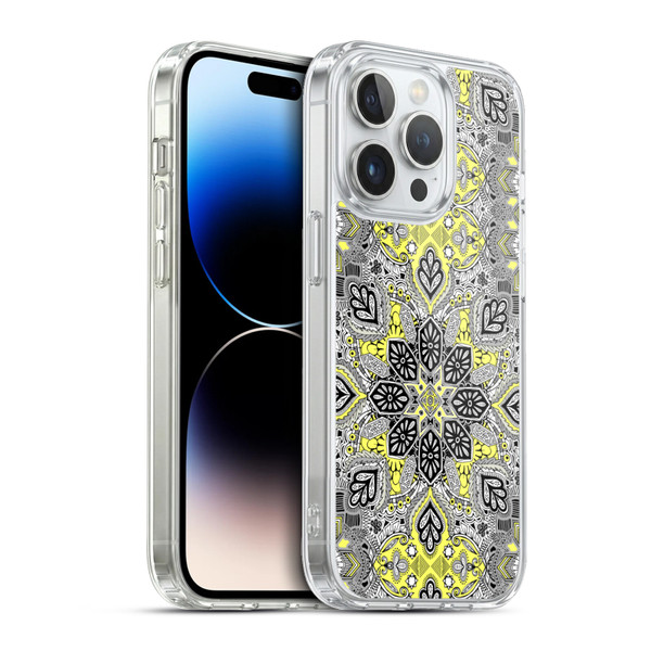Micklyn Le Feuvre Mandala Sunshine Medallion Soft Gel Case for Apple iPhone 13 Pro & MagSafe