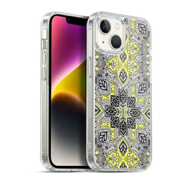 Micklyn Le Feuvre Mandala Sunshine Medallion Soft Gel Case for Apple iPhone 14