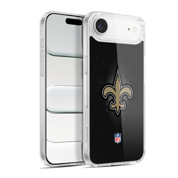 NFL New Orleans Saints Artwork LED Soft Gel Case for Apple iPhone 17 Air
