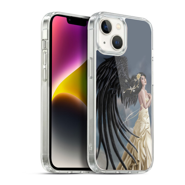 Nene Thomas Gothic Citrine Chrysanthemum Angel Soft Gel Case for Apple iPhone 14