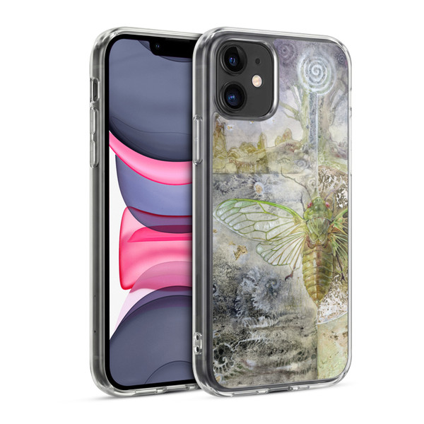 Stephanie Law Immortal Ephemera Cicada Soft Gel Case for Apple iPhone 11