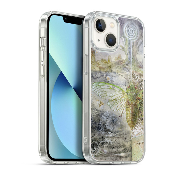 Stephanie Law Immortal Ephemera Cicada Soft Gel Case for Apple iPhone 13