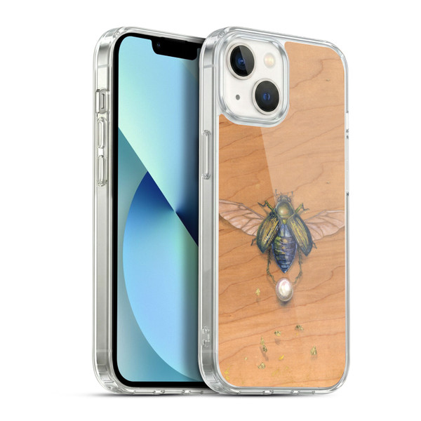 Stephanie Law Immortal Ephemera Scarab 2 Soft Gel Case for Apple iPhone 13