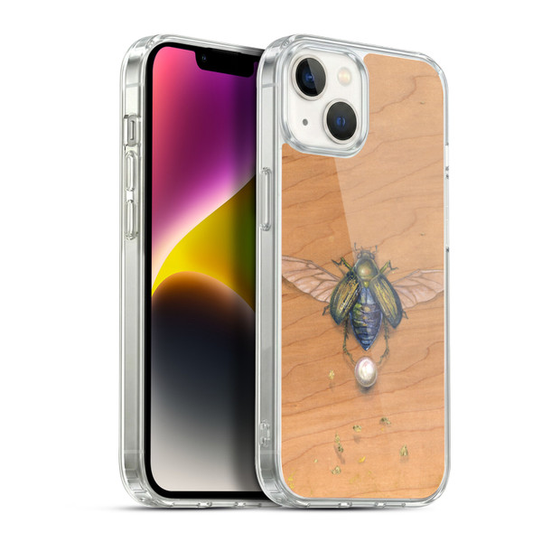 Stephanie Law Immortal Ephemera Scarab 2 Soft Gel Case for Apple iPhone 14 Plus & MagSafe