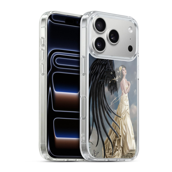 Nene Thomas Gothic Citrine Chrysanthemum Angel Soft Gel Case for Apple iPhone 17 Pro