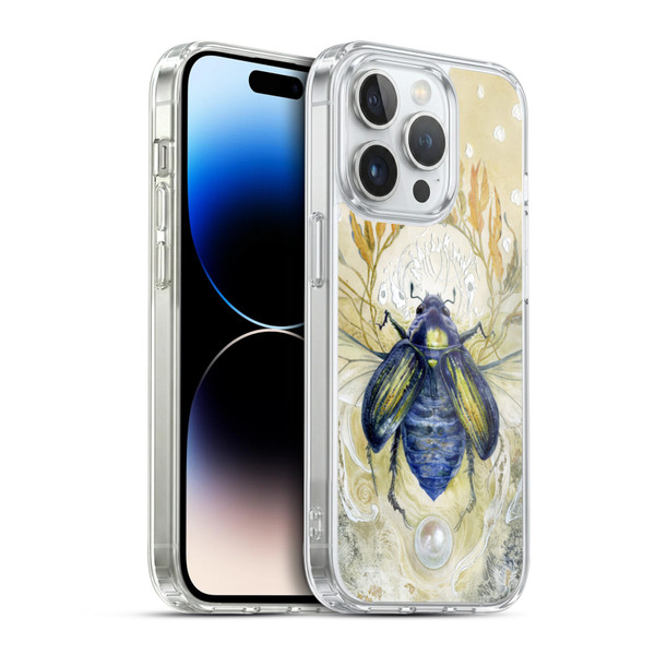 Stephanie Law Immortal Ephemera Scarab Soft Gel Case for Apple iPhone 14 Pro & MagSafe