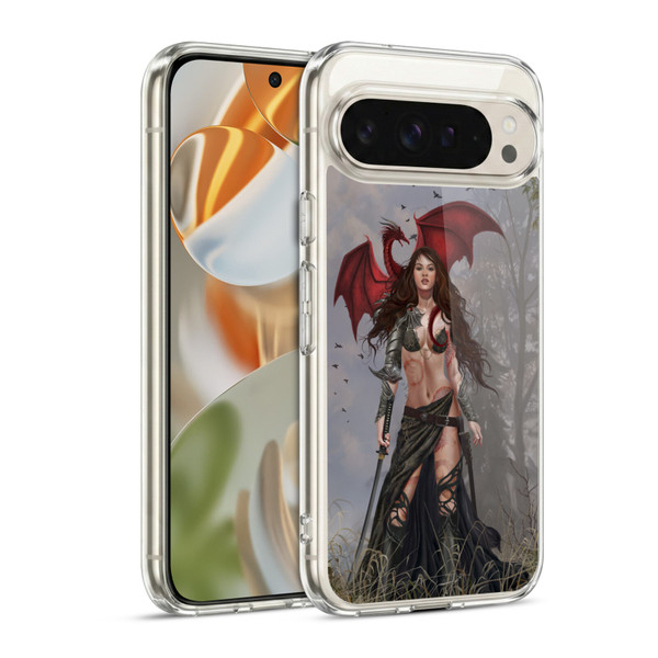 Nene Thomas Gothic Dragon Witch Warrior Sword Soft Gel Case for Google Pixel 9 / Pixel 9 Pro