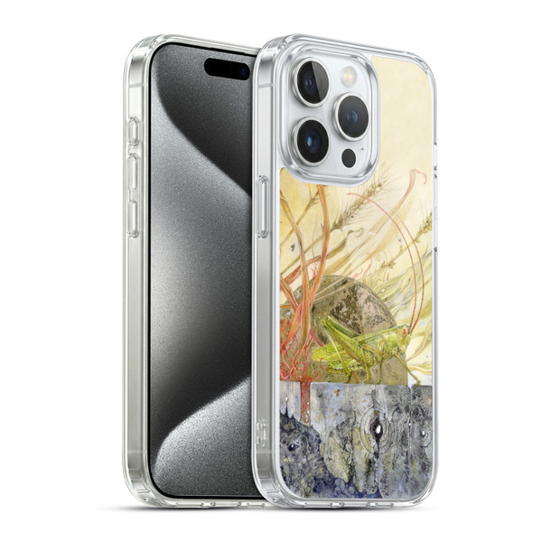Stephanie Law Immortal Ephemera Grasshopper Soft Gel Case for Apple iPhone 15 Pro & MagSafe