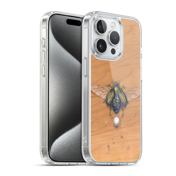 Stephanie Law Immortal Ephemera Scarab 2 Soft Gel Case for Apple iPhone 15 Pro & MagSafe