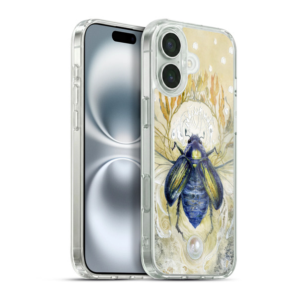 Stephanie Law Immortal Ephemera Scarab Soft Gel Case for Apple iPhone 16 Plus & MagSafe