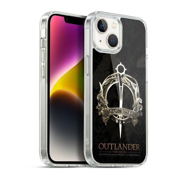 Outlander Seals And Icons Mackenzie Brooch Soft Gel Case for Apple iPhone 14