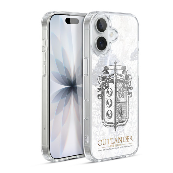 Outlander Seals And Icons Fraser Crest Soft Gel Case for Apple iPhone 17