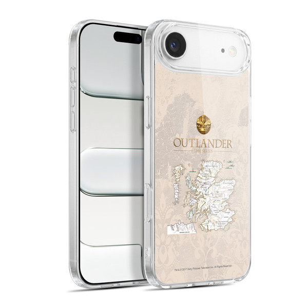 Outlander Seals And Icons Map Soft Gel Case for Apple iPhone 17 Air