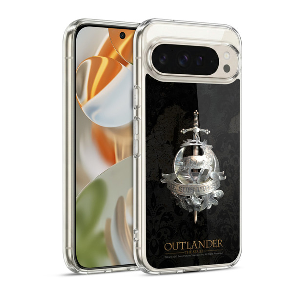 Outlander Seals And Icons Fraser Brooch Soft Gel Case for Google Pixel 9 / Pixel 9 Pro