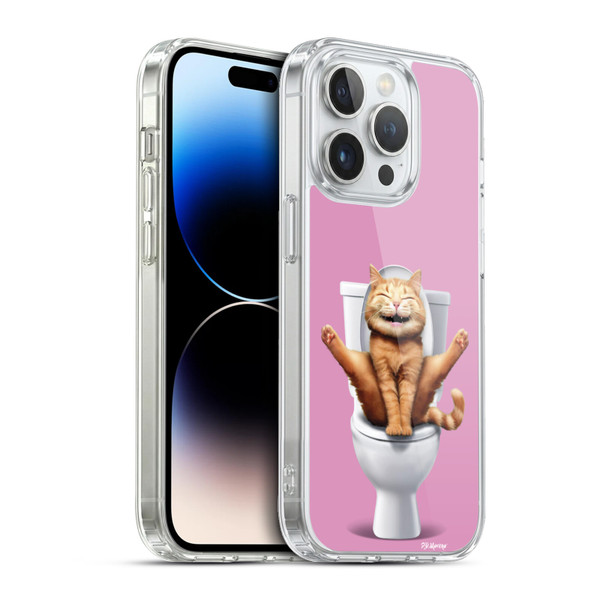P.D. Moreno Furry Fun Artwork Cat Soft Gel Case for Apple iPhone 13 Pro & MagSafe