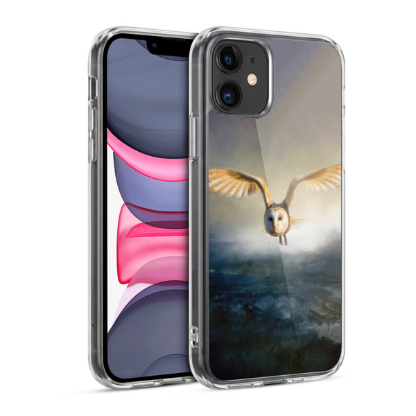 Simone Gatterwe Animals 2 Barn Owl Soft Gel Case for Apple iPhone 11