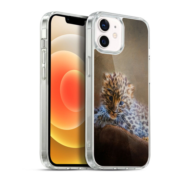 Simone Gatterwe Animals 2 Leopard Cub Soft Gel Case for Apple iPhone 12 / iPhone 12 Pro & MagSafe