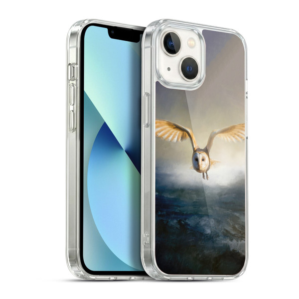 Simone Gatterwe Animals 2 Barn Owl Soft Gel Case for Apple iPhone 13
