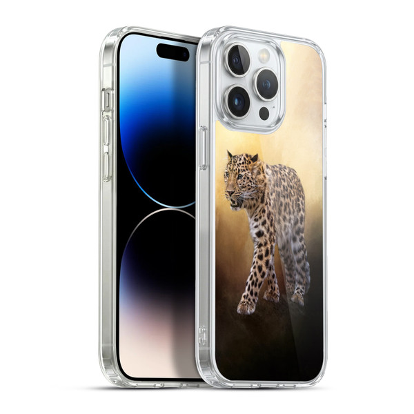 Simone Gatterwe Animals 2 Amur Leopard Soft Gel Case for Apple iPhone 13 Pro Max & MagSafe