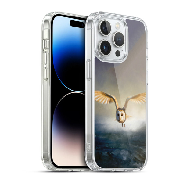 Simone Gatterwe Animals 2 Barn Owl Soft Gel Case for Apple iPhone 13 Pro & MagSafe