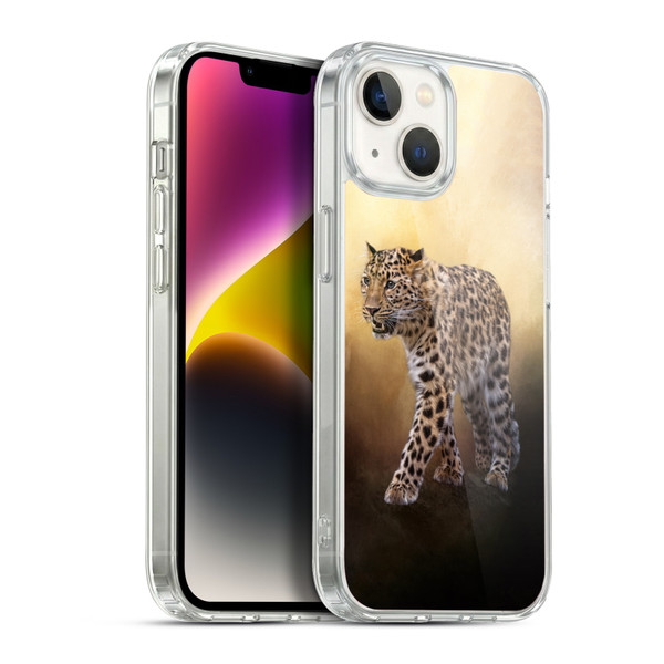 Simone Gatterwe Animals 2 Amur Leopard Soft Gel Case for Apple iPhone 14