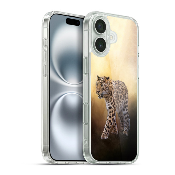 Simone Gatterwe Animals 2 Amur Leopard Soft Gel Case for Apple iPhone 16 Plus & MagSafe