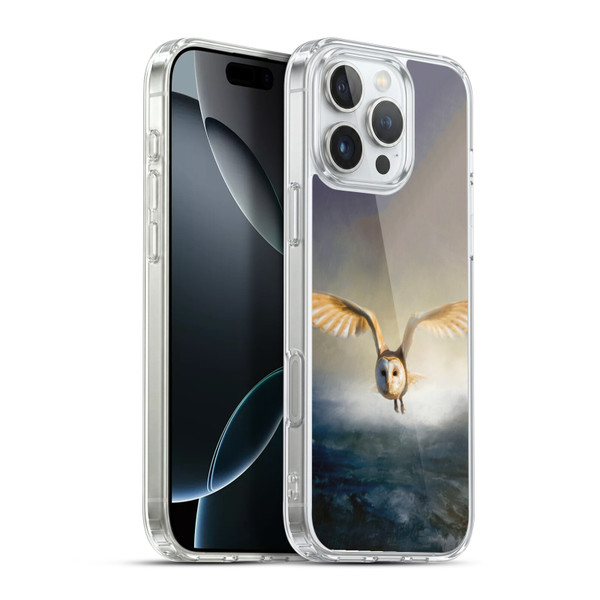 Simone Gatterwe Animals 2 Barn Owl Soft Gel Case for Apple iPhone 16 Pro Max & MagSafe