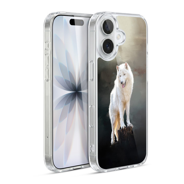 Simone Gatterwe Animals 2 Arctic Wolf Soft Gel Case for Apple iPhone 17