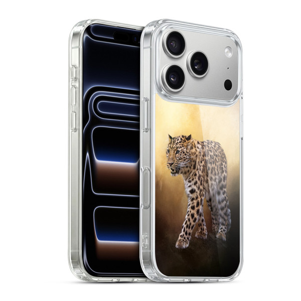 Simone Gatterwe Animals 2 Amur Leopard Soft Gel Case for Apple iPhone 17 Pro