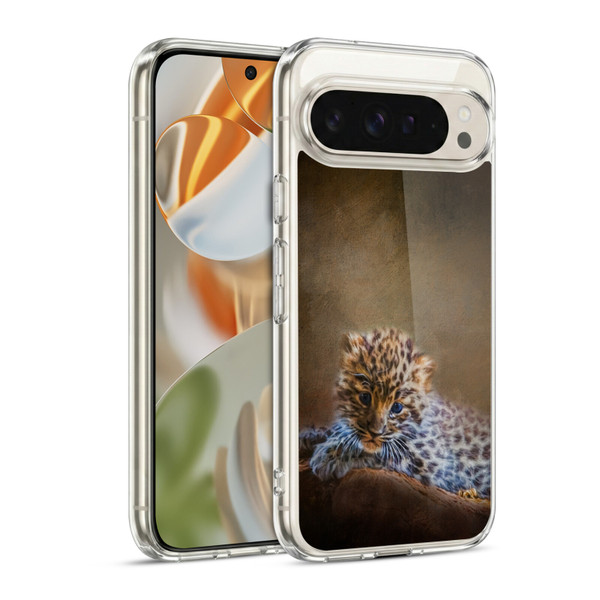 Simone Gatterwe Animals 2 Leopard Cub Soft Gel Case for Google Pixel 9 / Pixel 9 Pro