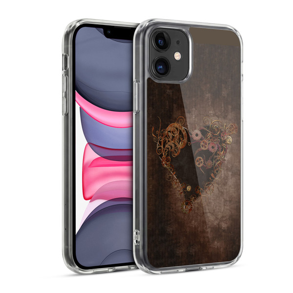 Simone Gatterwe Vintage And Steampunk Thy Heart Soft Gel Case for Apple iPhone 11