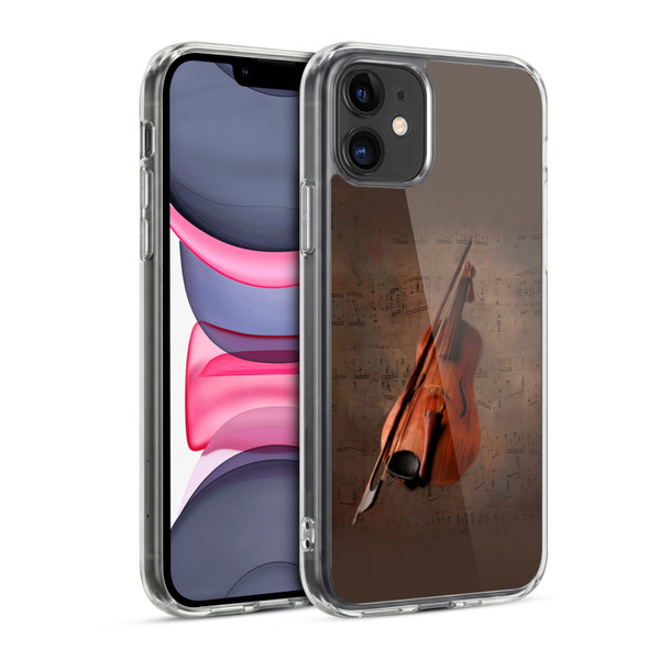 Simone Gatterwe Vintage And Steampunk Violin Soft Gel Case for Apple iPhone 11
