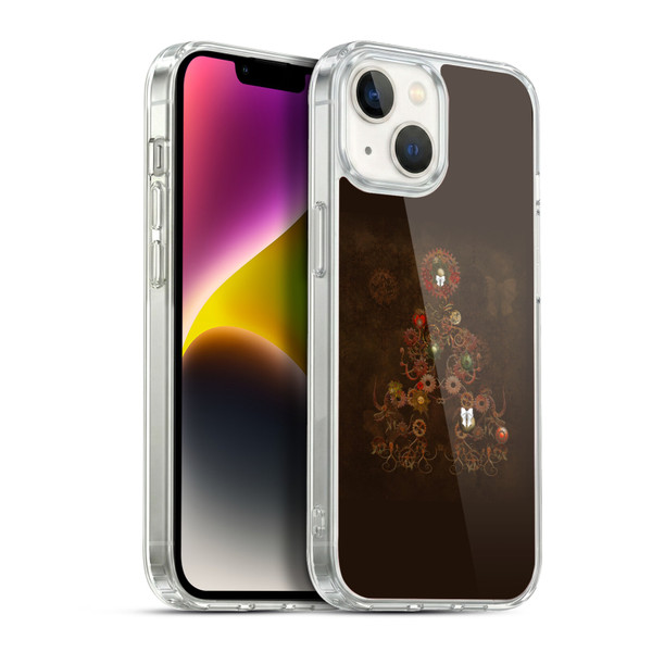 Simone Gatterwe Vintage And Steampunk Christmas Soft Gel Case for Apple iPhone 14