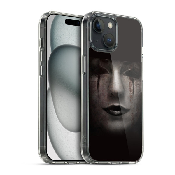 Simone Gatterwe Vintage And Steampunk Mirrorface Soft Gel Case for Apple iPhone 15 & MagSafe