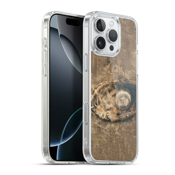 Simone Gatterwe Vintage And Steampunk Baseball Soft Gel Case for Apple iPhone 16 Pro Max & MagSafe