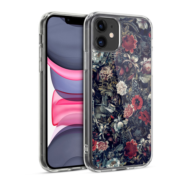 Riza Peker Skulls 9 Skeleton Zone Soft Gel Case for Apple iPhone 11