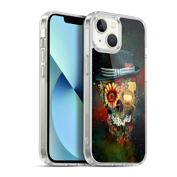 Riza Peker Skulls 9 Skull Lover Soft Gel Case for Apple iPhone 13