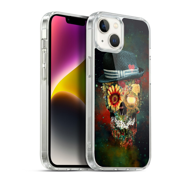 Riza Peker Skulls 9 Skull Lover Soft Gel Case for Apple iPhone 14 Plus & MagSafe