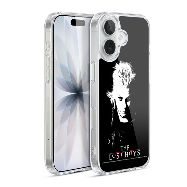 The Lost Boys Characters David Black And White Soft Gel Case for Apple iPhone 17