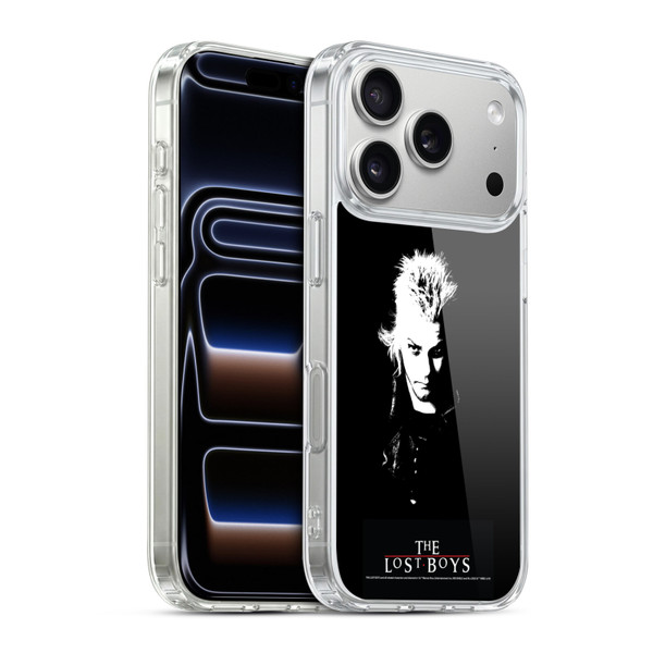 The Lost Boys Characters David Black And White Soft Gel Case for Apple iPhone 17 Pro