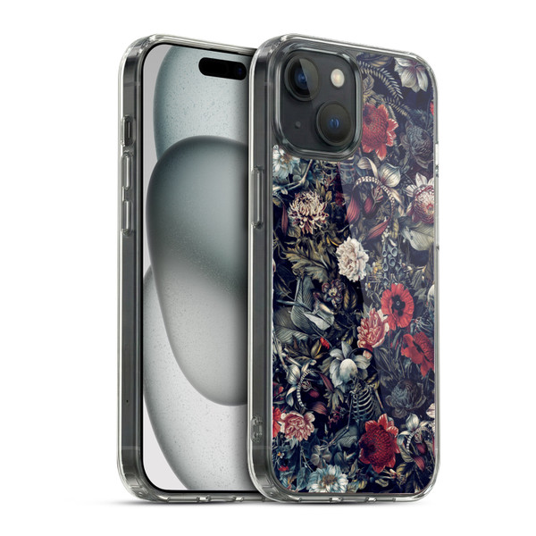 Riza Peker Skulls 9 Skeleton Zone Soft Gel Case for Apple iPhone 15 & MagSafe