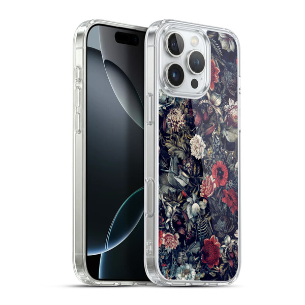 Riza Peker Skulls 9 Skeleton Zone Soft Gel Case for Apple iPhone 16 Pro Max & MagSafe