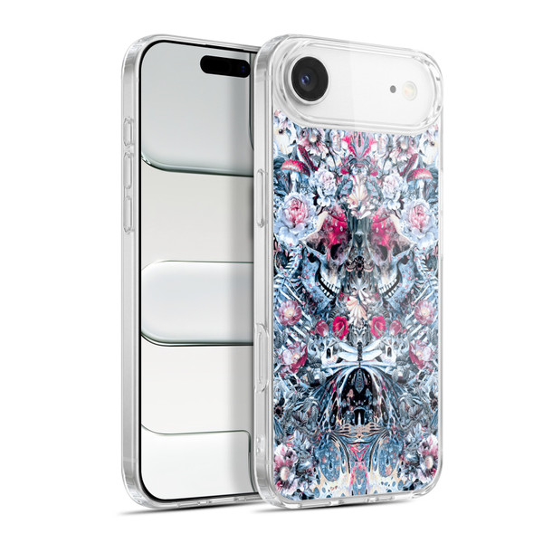 Riza Peker Skulls 9 Twin Skull Soft Gel Case for Apple iPhone 17 Air