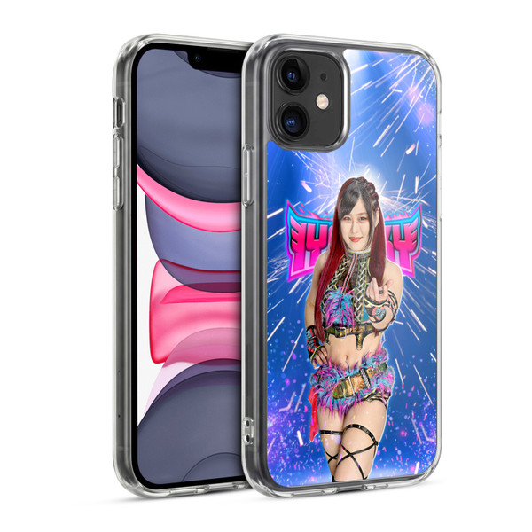 WWE Iyo Sky Portrait Soft Gel Case for Apple iPhone 11