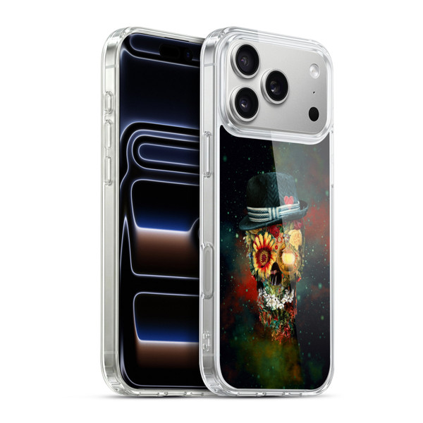 Riza Peker Skulls 9 Skull Lover Soft Gel Case for Apple iPhone 17 Pro Max