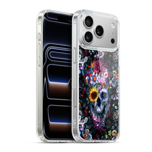 Riza Peker Skulls 9 Skull Soft Gel Case for Apple iPhone 17 Pro Max