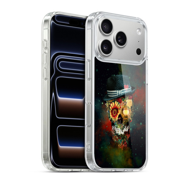 Riza Peker Skulls 9 Skull Lover Soft Gel Case for Apple iPhone 17 Pro