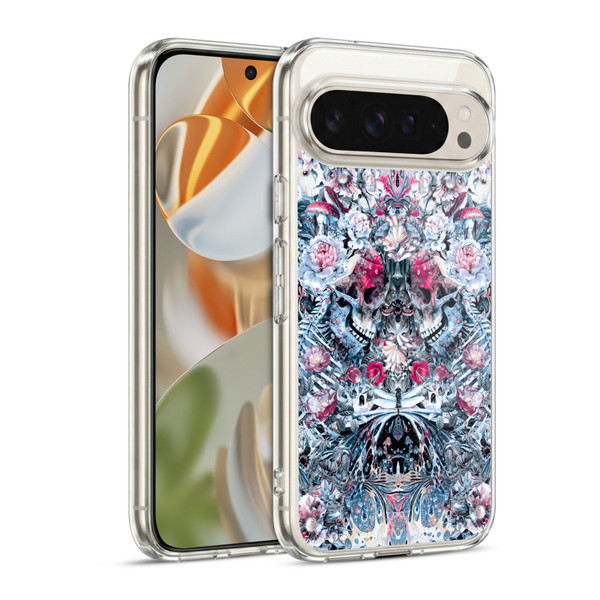 Riza Peker Skulls 9 Twin Skull Soft Gel Case for Google Pixel 9 / Pixel 9 Pro
