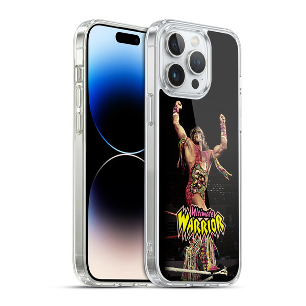 WWE The Ultimate Warrior Corner Ring Soft Gel Case for Apple iPhone 14 Pro Max & MagSafe