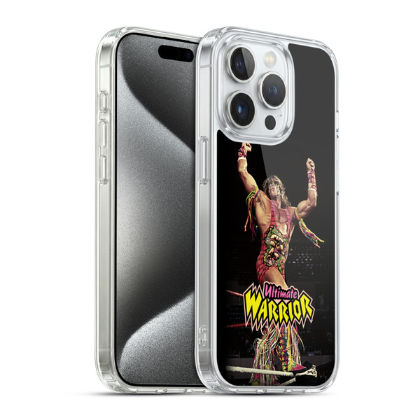 WWE The Ultimate Warrior Corner Ring Soft Gel Case for Apple iPhone 15 Pro & MagSafe